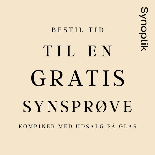 Gratis synsprøve