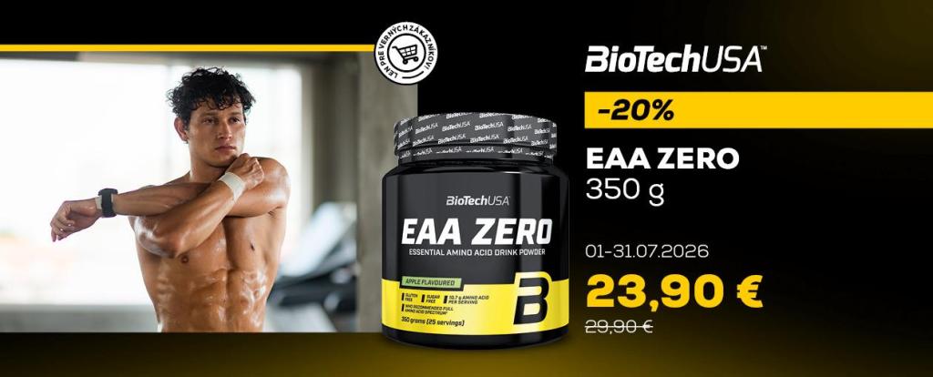 Mesačná akcia: EAA Zero pre tvoje svaly! ⚡