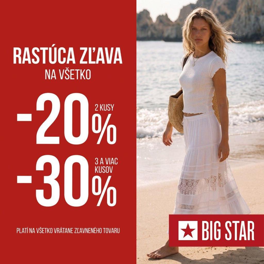 Rastúca zľava na všetko!