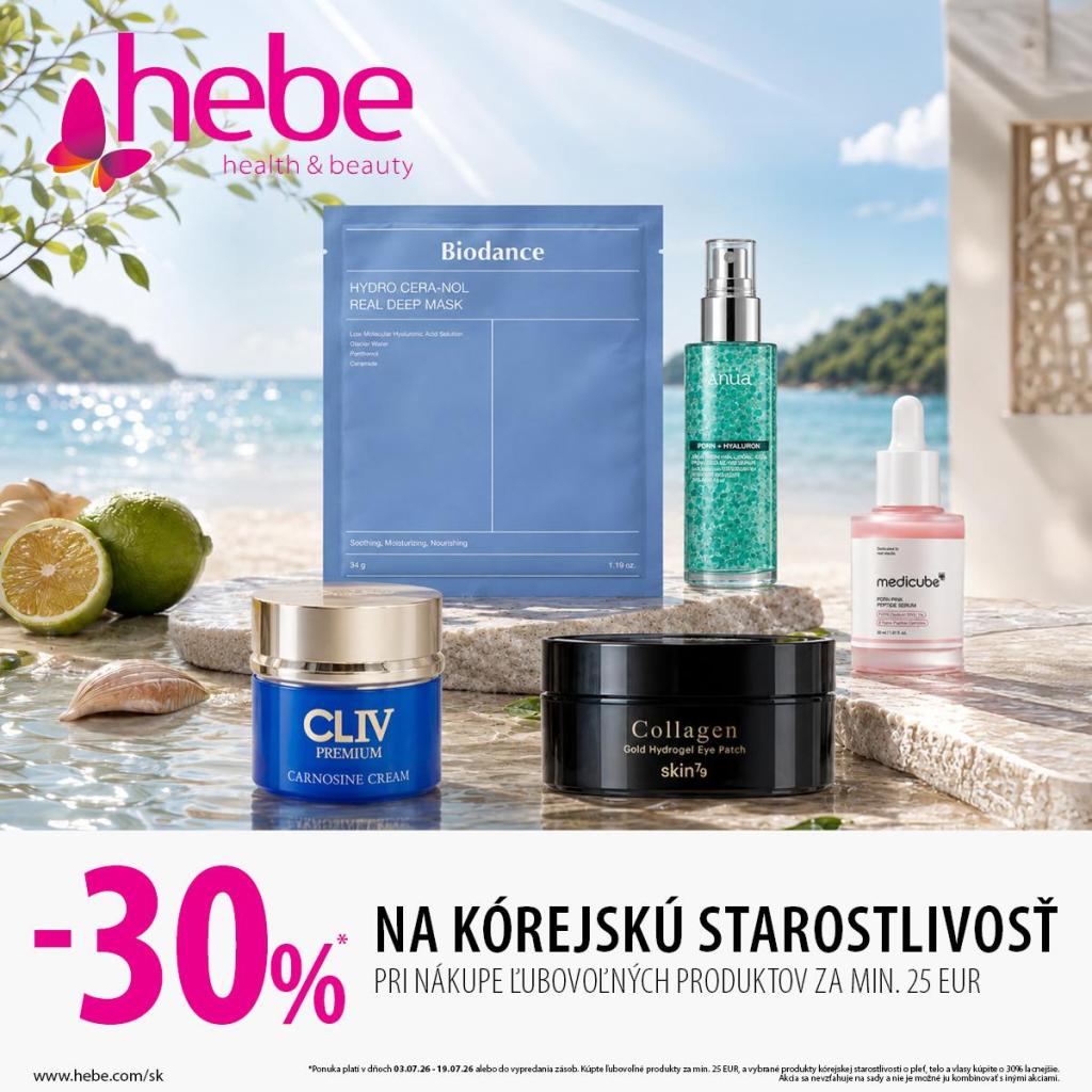 -30% NA KÓREJSKÚ KOZMETIKU