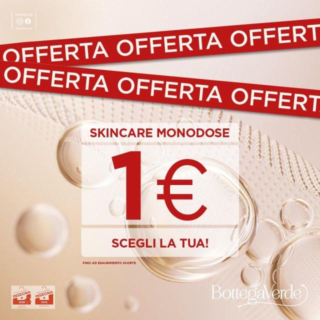 🚨 Skincare monodose a 1€

