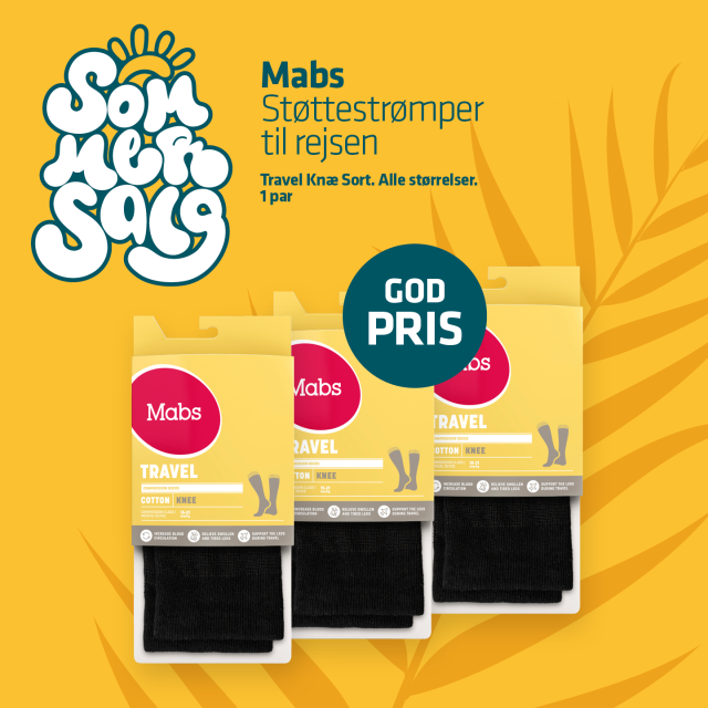 Tilbud på støttestrømper