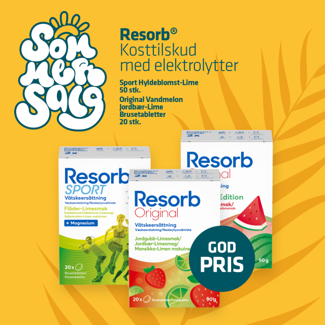 Godt tilbud på "brus" med elektrolytter