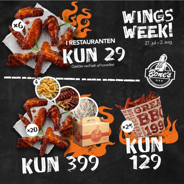 𝐻𝑜𝑡 𝐵𝑢𝑓𝑓𝑎𝑙𝑜 𝑊𝑖𝑛𝑔𝑠 til en lækker BBQ middag? D