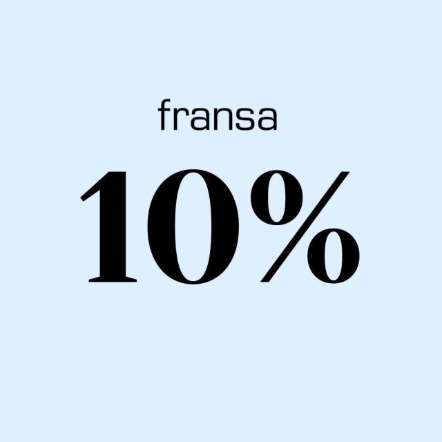 Spar 10% hos Fransa