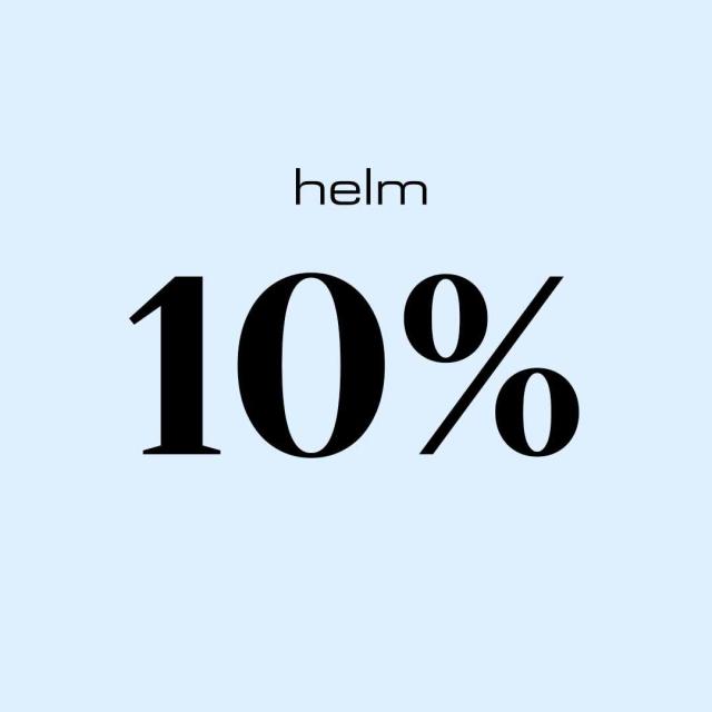 Spar 10% hos Helm