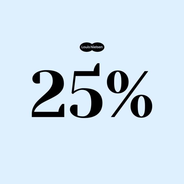 Spar 25% hos Louis Nielsen