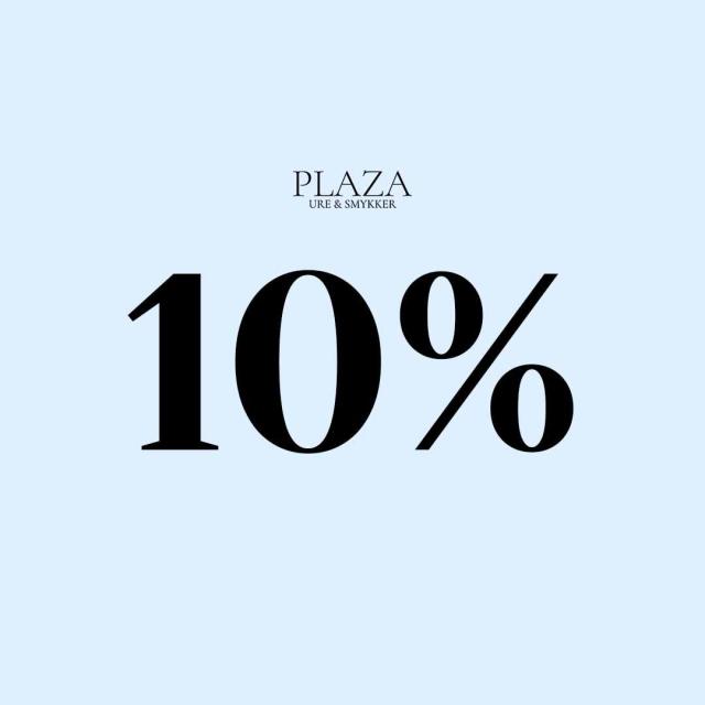 Spar 10% hos Plaza