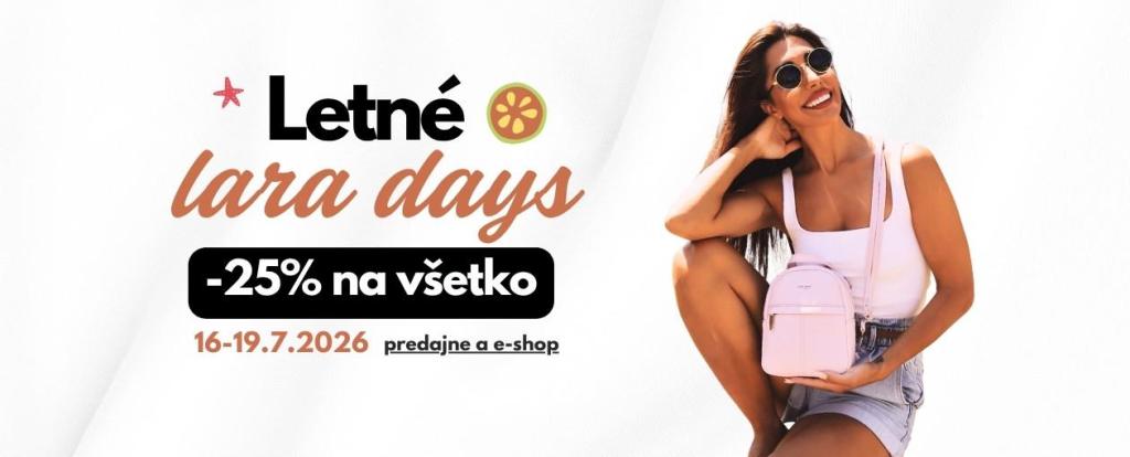 Letné LARA DAYS