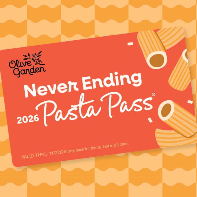 Never Ending Pasta Pass