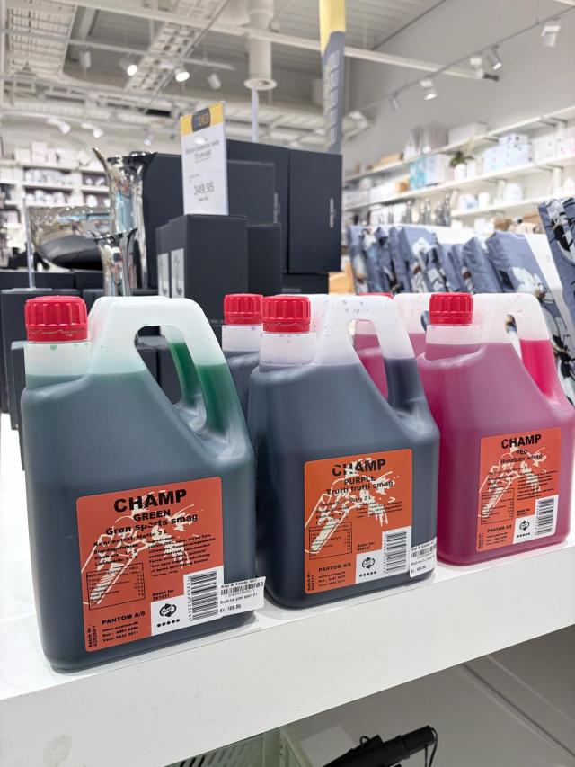Slush ice sirup 