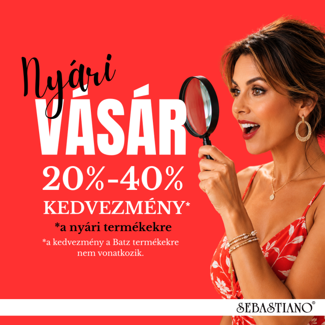 Indul a Sebastiano Nyári Vásár!