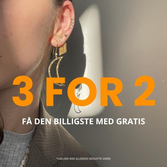 3 FOR 2 - få den billigste med gratis!