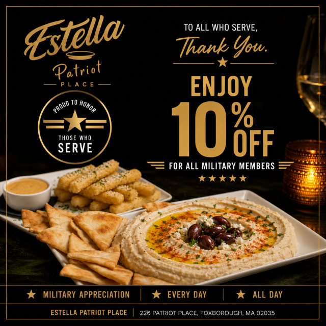 10% Off Military Personnel