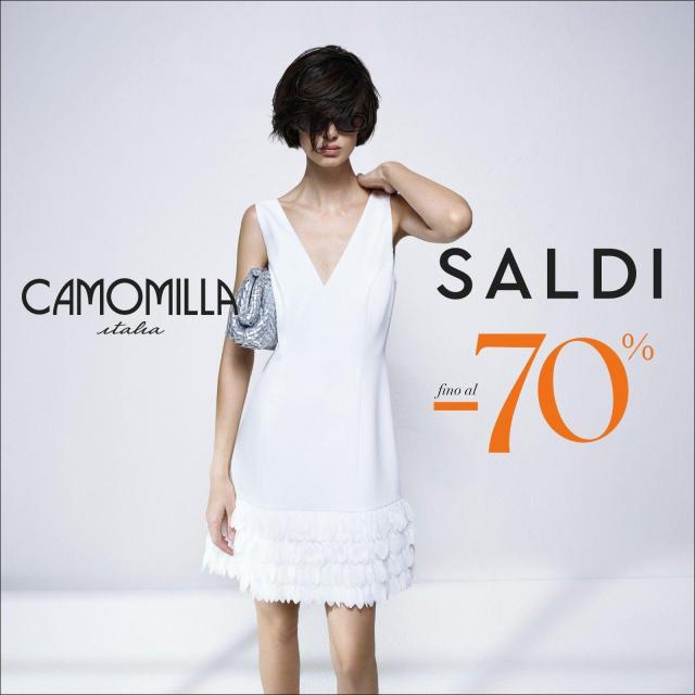 SALDI CAMOMILLA ITALIA FINO AL -70%