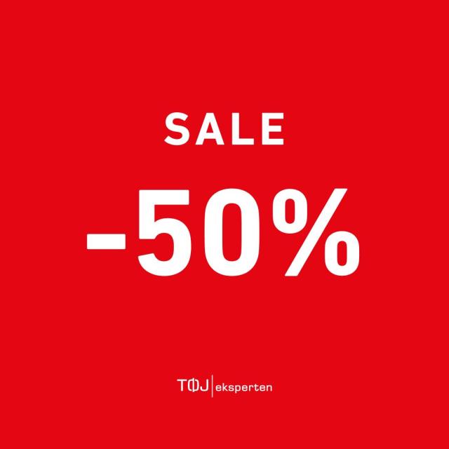 SALE er skudt i gang hos Tøjeksperten! 💥