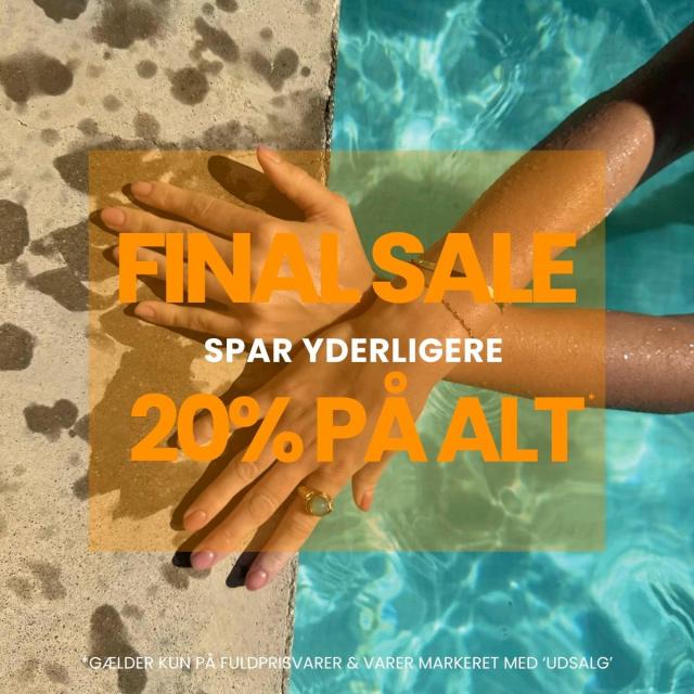 FINAL SALE // SPAR 20%