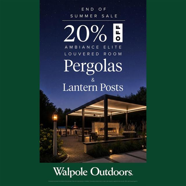 Walpole Outdoors August Sale
