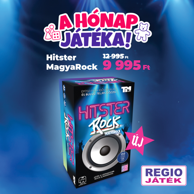 A hónap játéka: Hitster MagyaRock