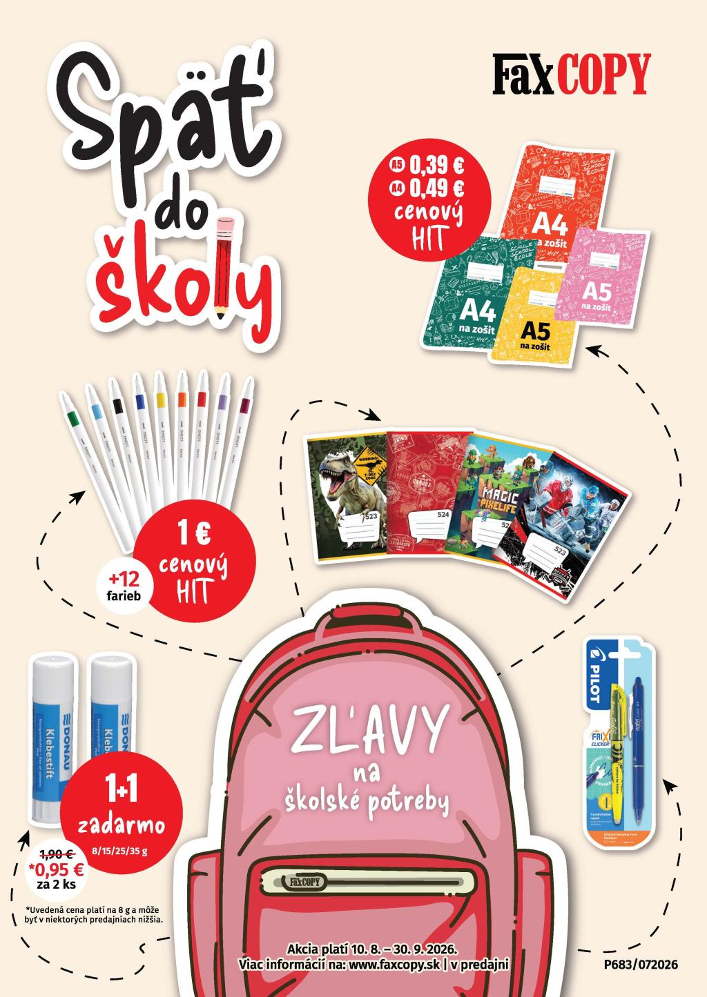 Späť do školy vo FaxCopy