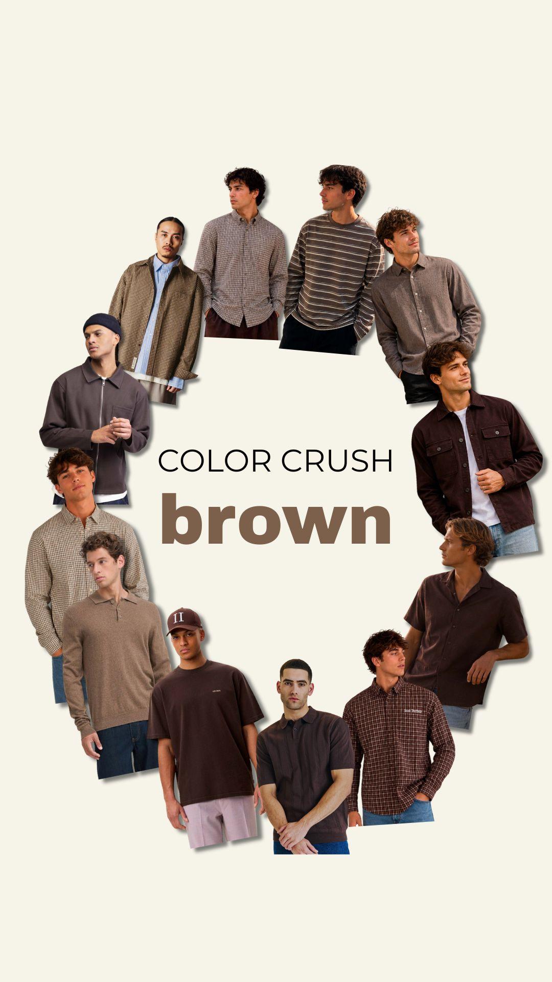 COLOR CRUSH&colon; BROWN