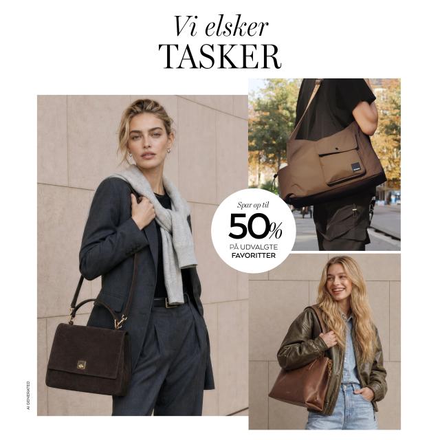 Vi elsker tasker ❤️