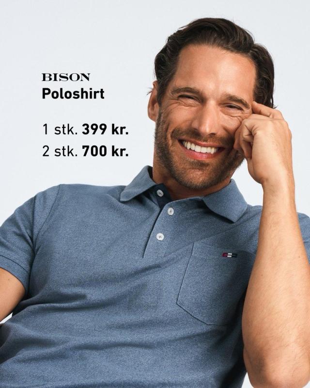 🍁 Den berømte polo fra Bison 🍁