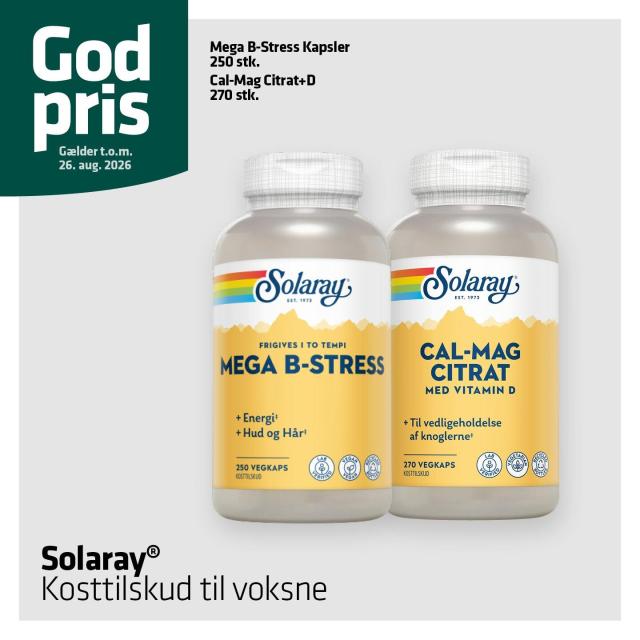 Godt tilbud på B-stress Kapsler