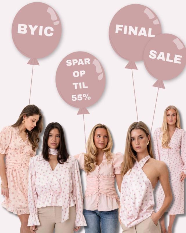 💗 FINAL SALE – SPAR OP TIL 55% 💗
