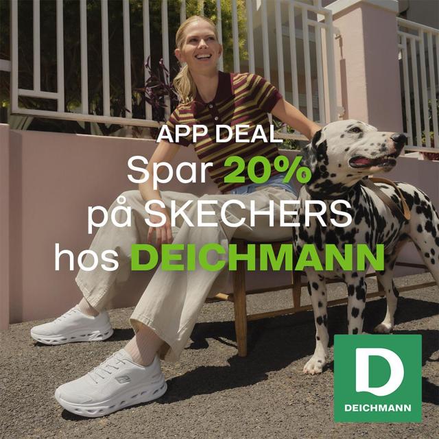 💚APP DEAL - Spar 20% På ALT fra SKECHERS 