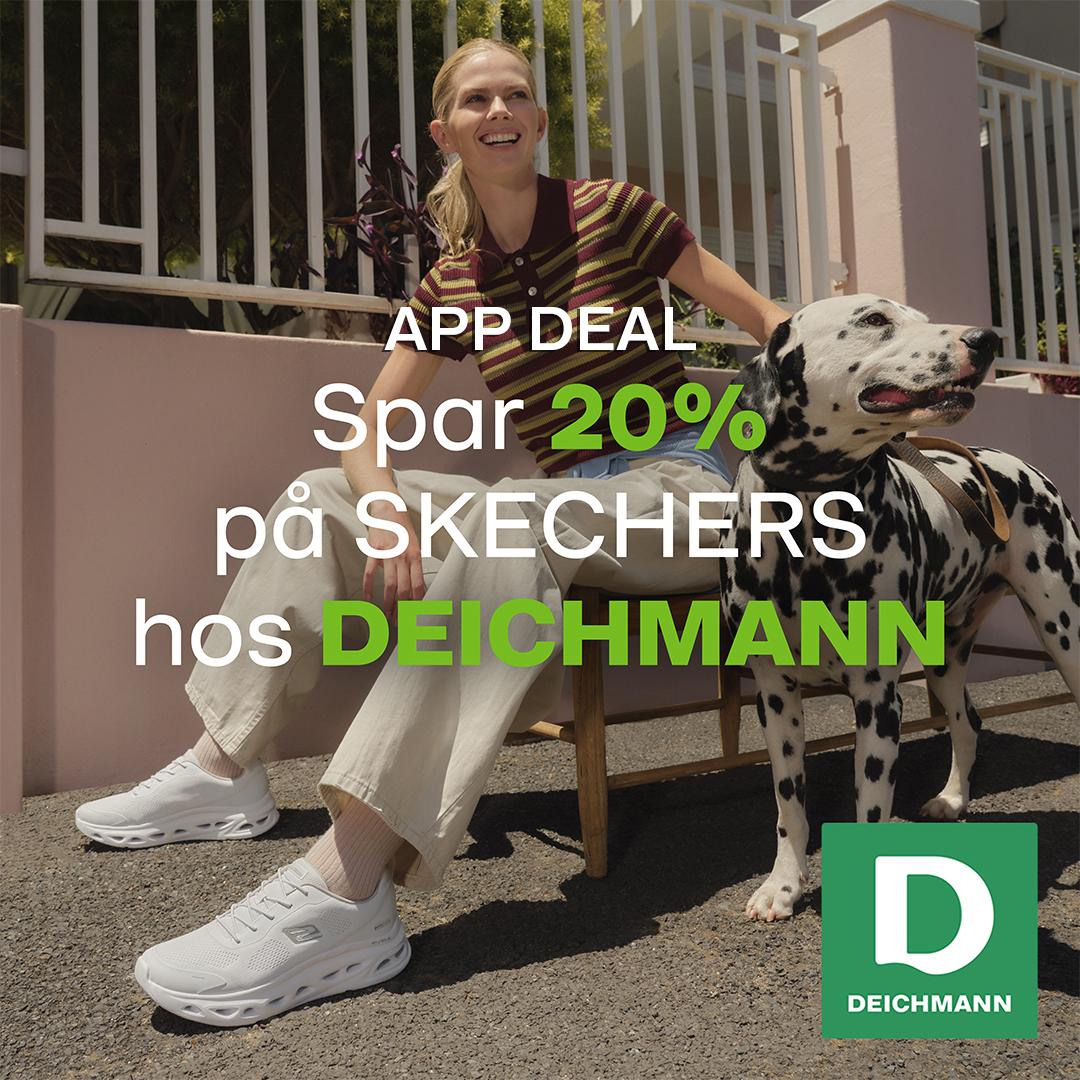 APP DEAL &&num;8211&semi; Spar 20&percnt; P&aring; ALT fra SKECHERS