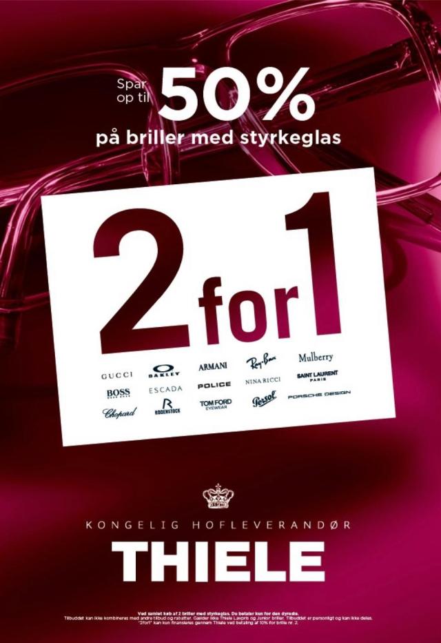  VÆLG 2 – BETAL FOR 1 !