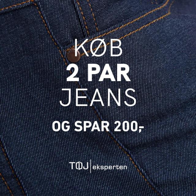 Opdatér garderoben med nye jeans 👖