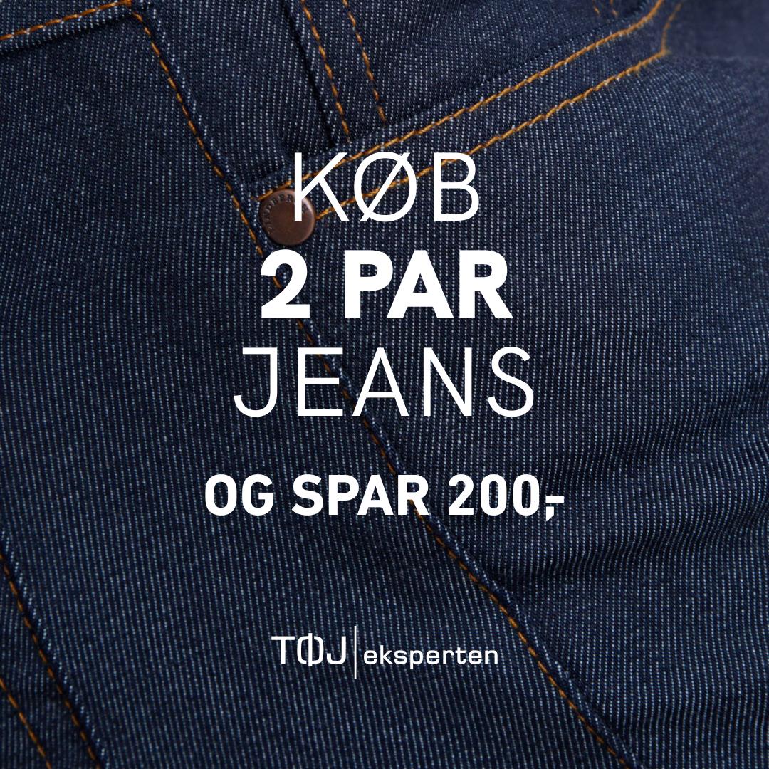 Opdat&eacute;r garderoben med nye jeans