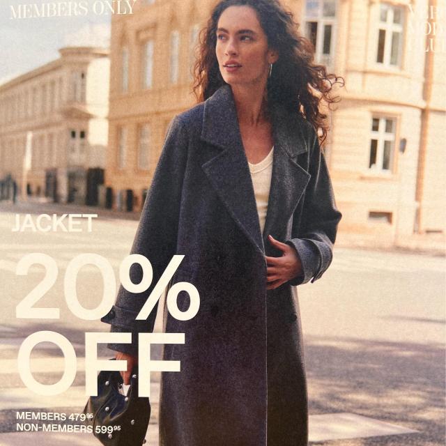 Spar 20 % på denne vinterfrakke 🤎🩶