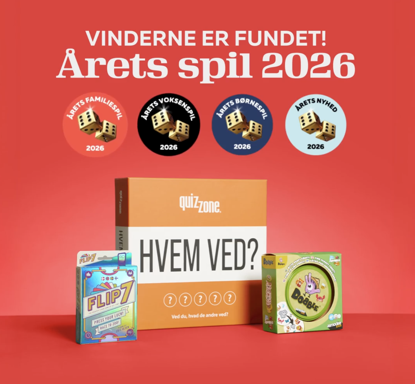 &Aring;rets Spil 2026 er k&aring;ret&excl;