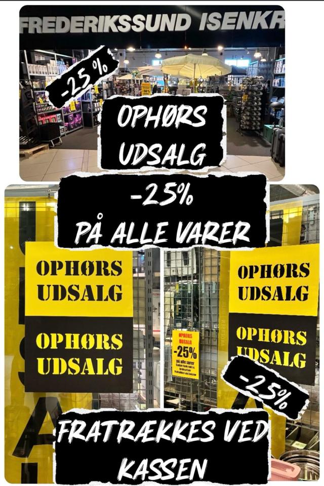 OPHØRSUDSALG