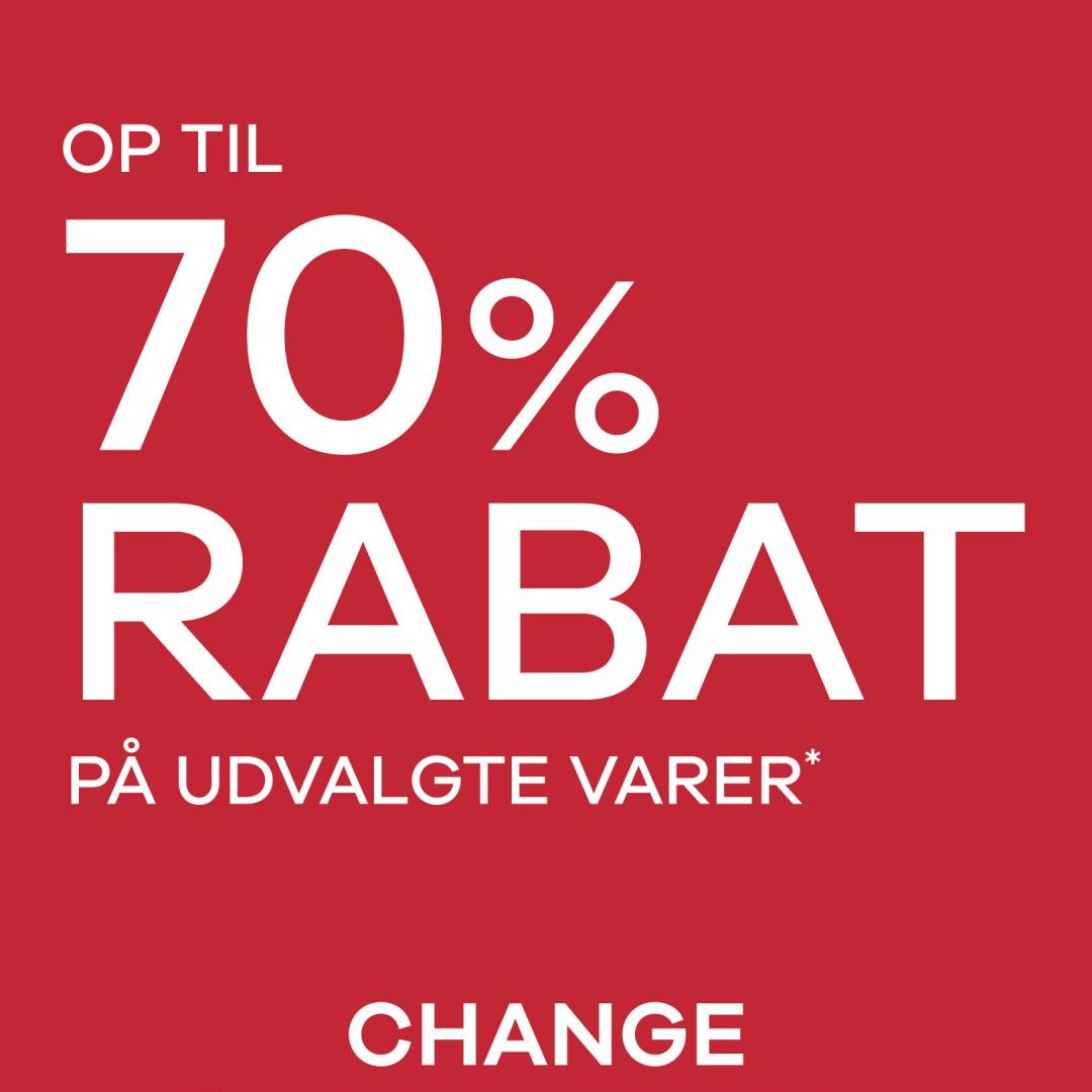 FINAL SALE - spar op til 70%*