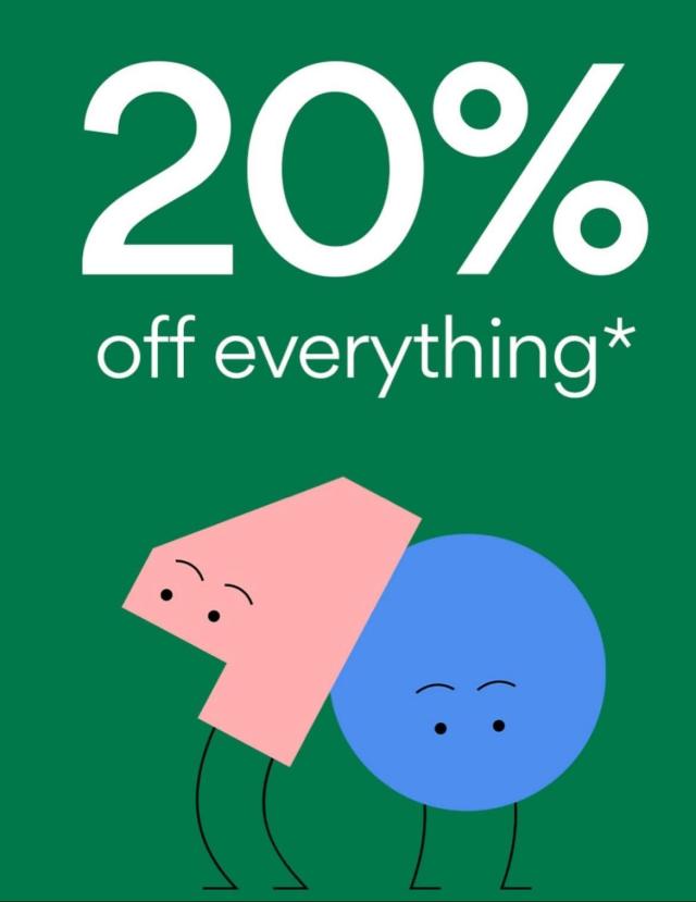 20% på ALT 🛍️