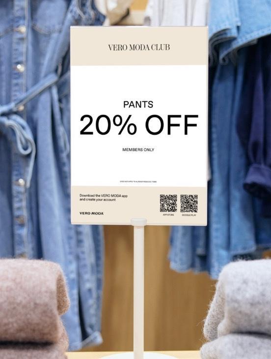 -20% på bukser for medlemmer! 