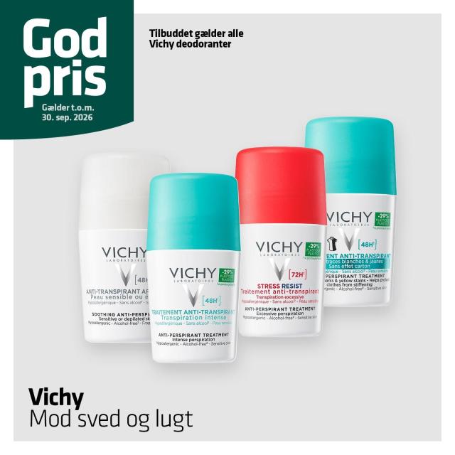 Godt tilbud på langtidsvirkende deo