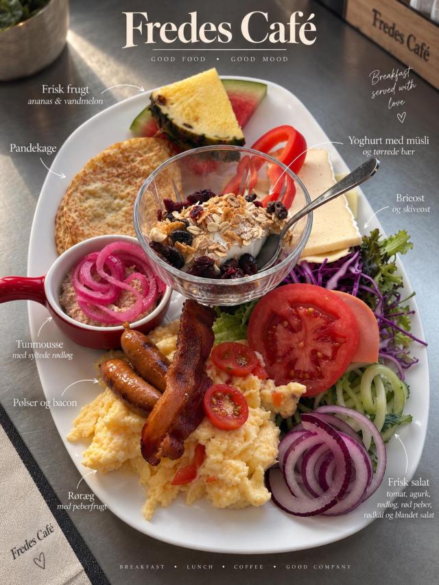 Fredes brunchtallerken. 