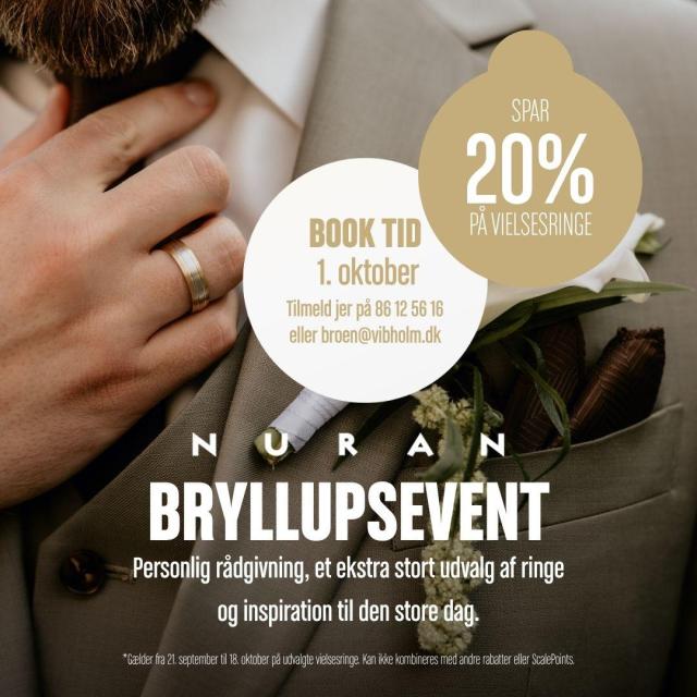 💖💍Bryllupsevent hos Vibholm 1. oktober 💖💍