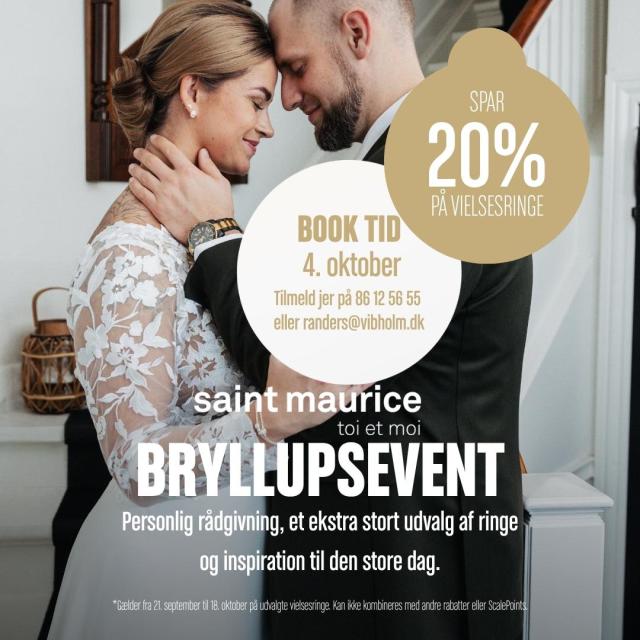 💖💍Bryllupsevent hos Vibholm 4. oktober💖💍