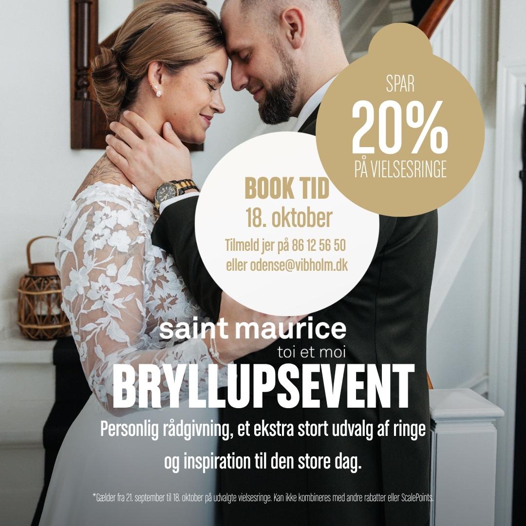 Bryllupsevent hos Vibholm 18&period; oktober