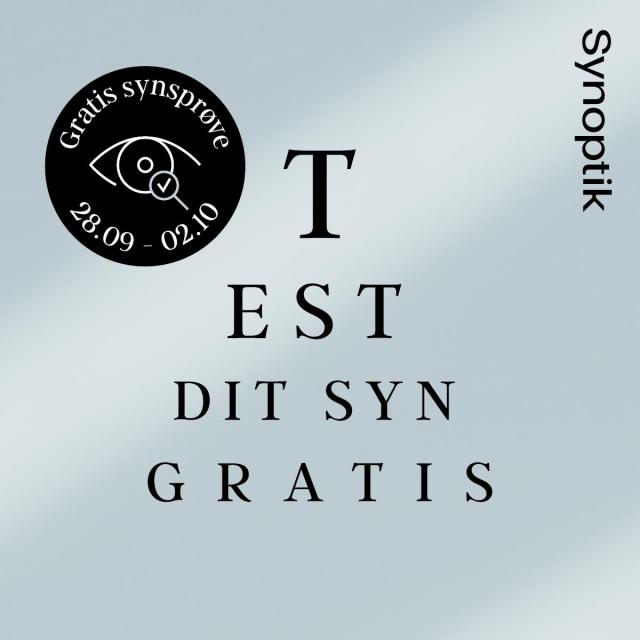 Gratis synsprøve
