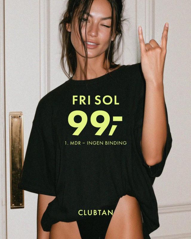 FRI SOL på abonnement 99,-/1. md.