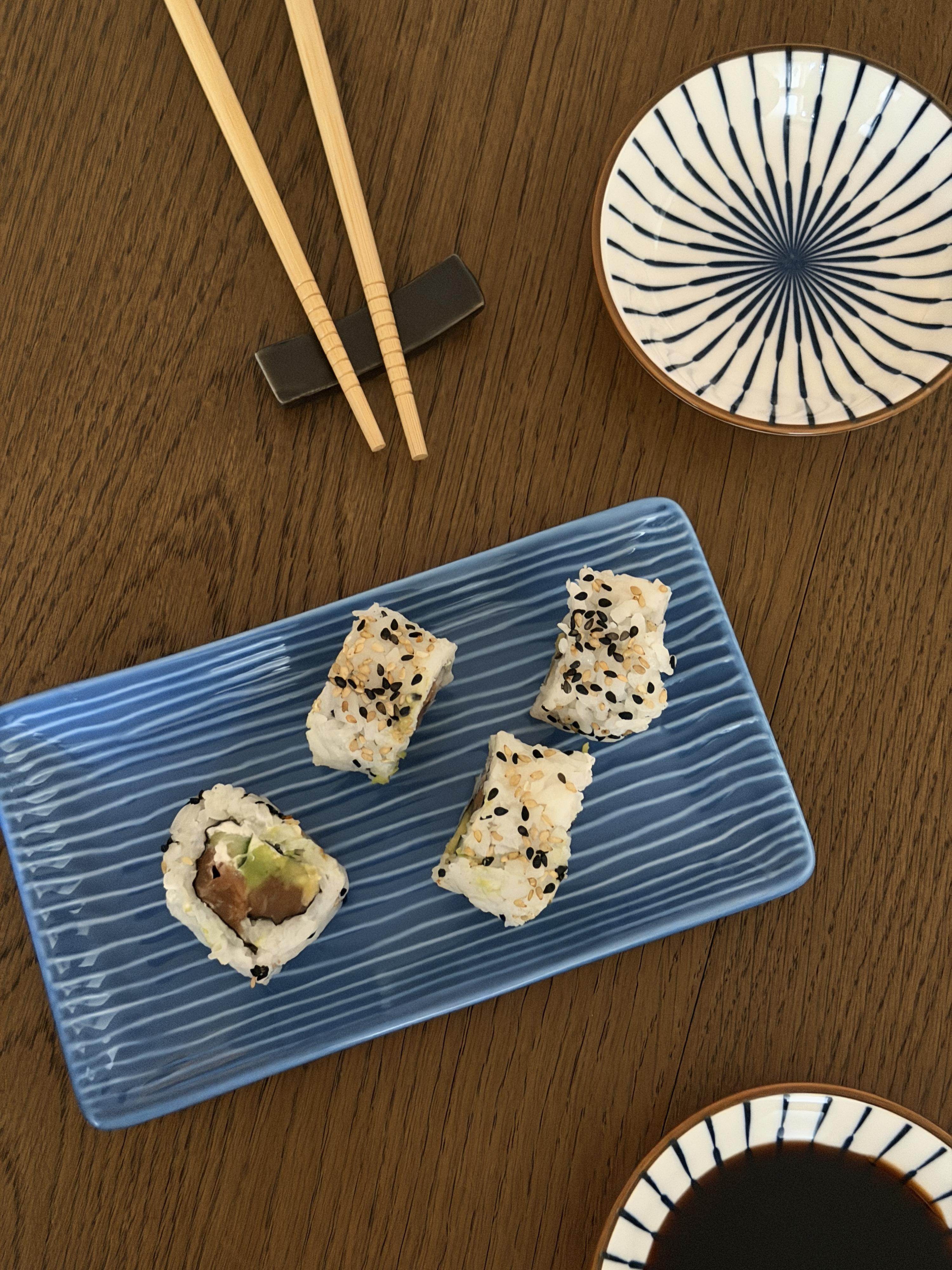 Sushi night&quest; Vi har styr p&aring; serveringen
