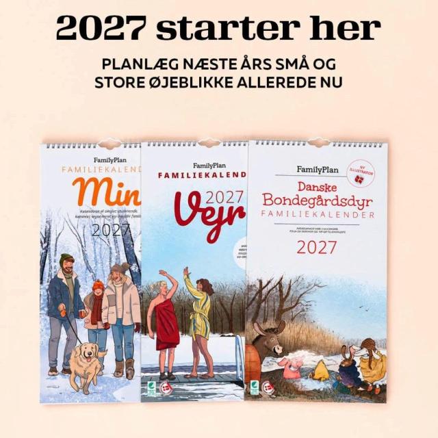 2027 kalendere