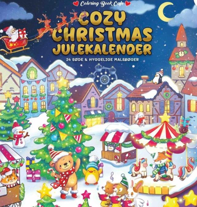 Cozy malebog julekalender